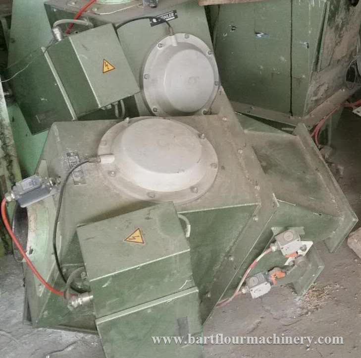 Used Buhler Flow Balancer for Wheat Bin Outlet 