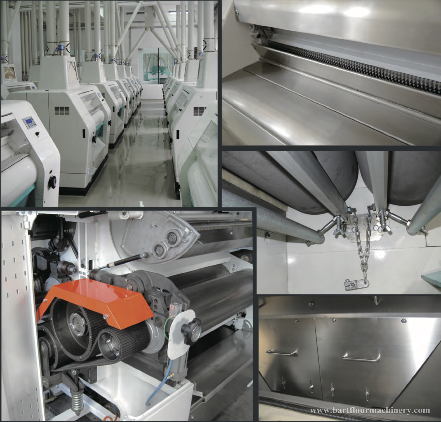 China made Top Grade Quality Flour Mill Roller mills Rollstands