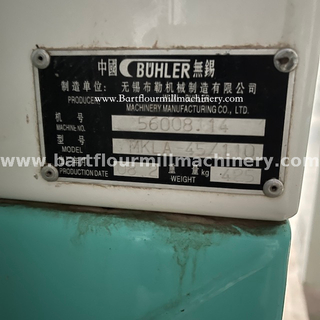 5 sets of second-hand BUHLER MKLA-45/110 Bran finisher were manufactured in 2008. 