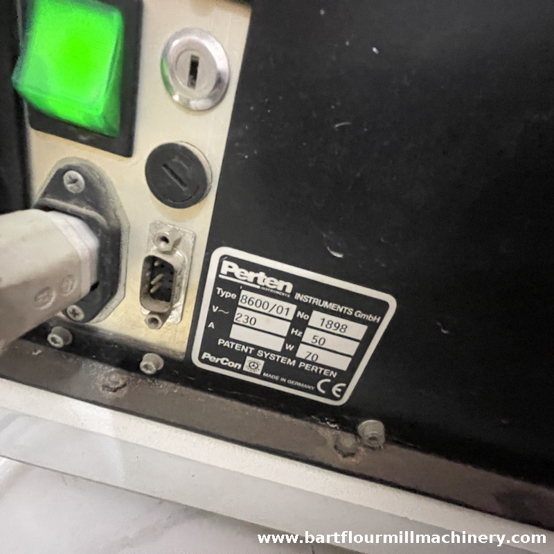 Used Flour. Mill Laboratory Instruments Perten Inframatic 8600 Machine