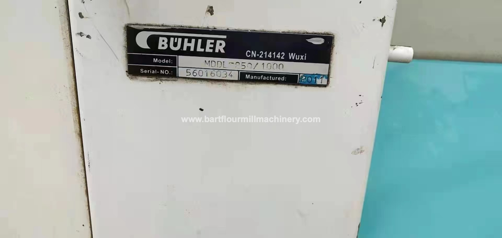 Used Buhler MDDL Roller Mills with Belt Timing System Smooth Rollers